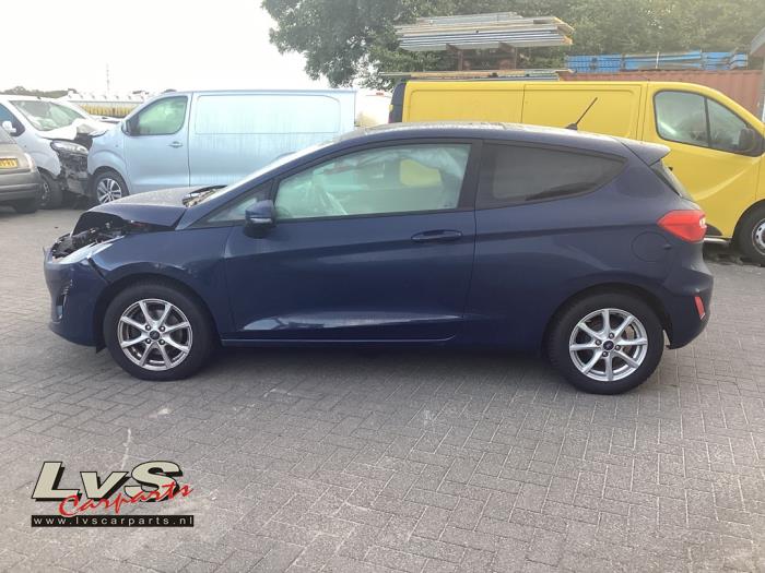 Ford Fiesta 7 1.0 EcoBoost 12V 100 Sloopvoertuig (2018, Blauw)