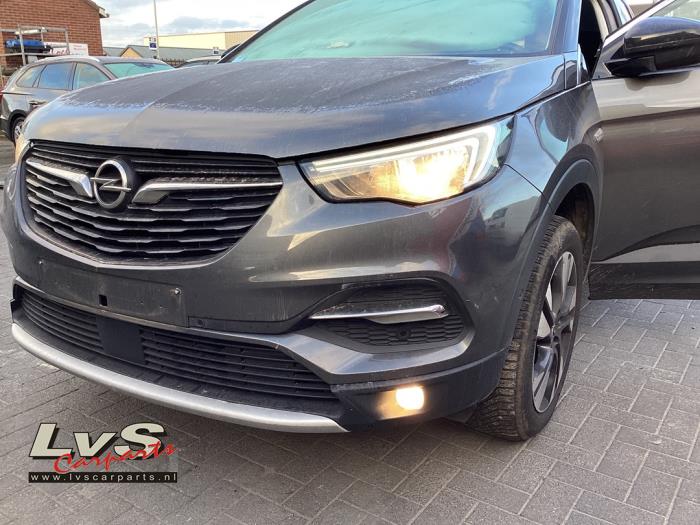 Opel Grandland 1.2 Turbo 12V Sloopvoertuig (2019, Grijs)