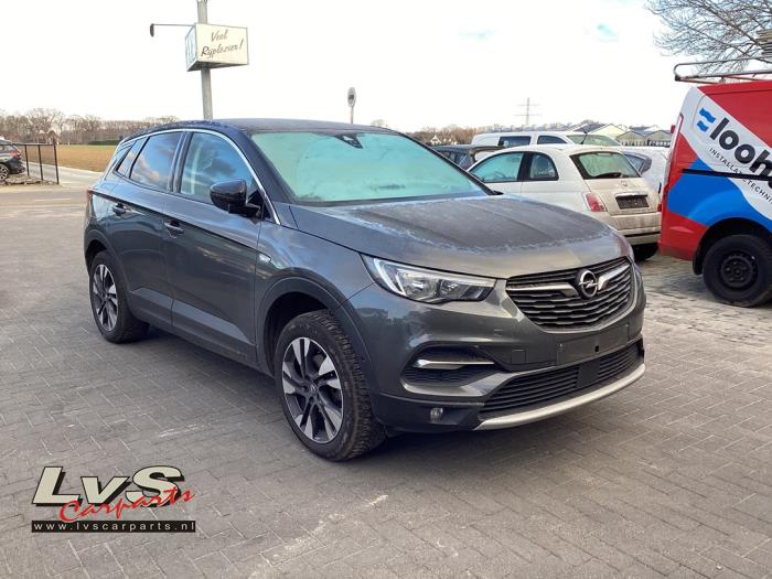 Opel Grandland 1.2 Turbo 12V Sloopvoertuig (2019, Grijs)