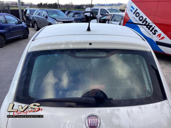 Fiat 500 1.2 Sloopvoertuig (2011, Rood, Zwart)