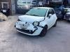 Fiat 500 1.2 Sloopvoertuig (2011, Rood, Zwart)