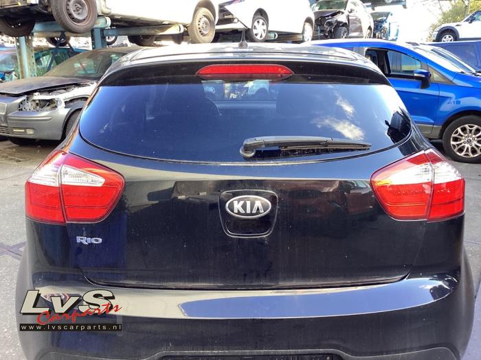 Kia Rio III 1.2 CVVT 16V Sloopvoertuig (2013, Zwart)