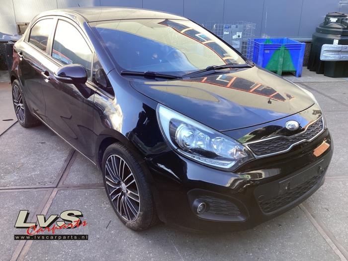 Kia Rio III 1.2 CVVT 16V Sloopvoertuig (2013, Zwart)