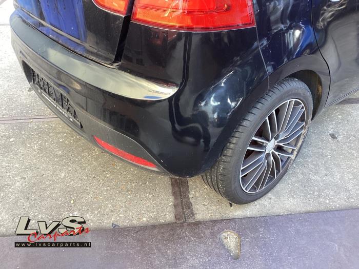 Kia Rio III 1.2 CVVT 16V Sloopvoertuig (2013, Zwart)