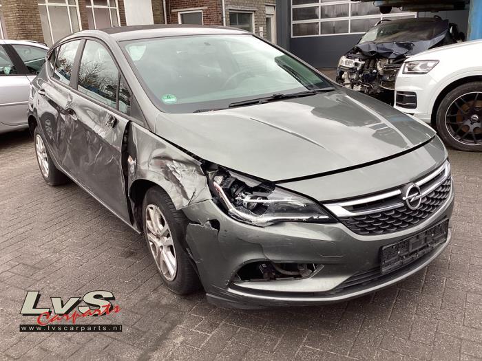 Opel Astra K 1.6 CDTI 110 16V Sloopvoertuig (2019, Grijs)