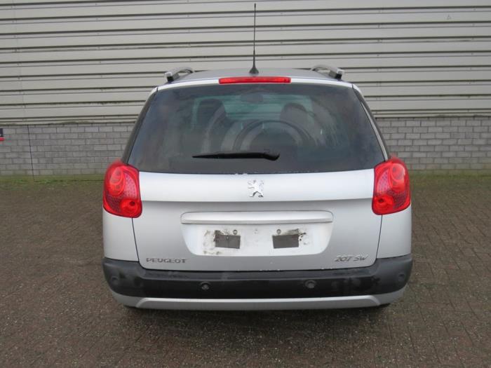 Peugeot 207 SW 1.6 16V VTRi Sloopvoertuig (2010, Grijs)