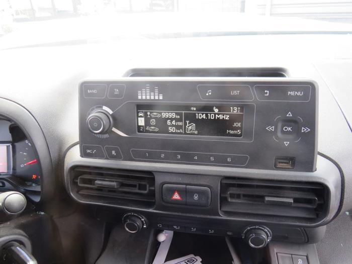 Citroen Berlingo 1.6 BlueHDI 75 Sloopvoertuig (2019, Wit, Blank)