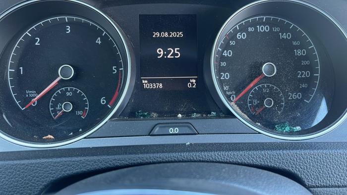 Volkswagen Golf VII 1.6 TDI 16V Sloopvoertuig (2013, Metallic, Zilver)