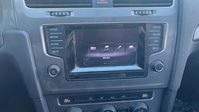 Volkswagen Golf VII 1.6 TDI 16V Sloopvoertuig (2013, Metallic, Zilver)