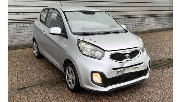 Kia Picanto 1.0 12V Sloopvoertuig (2012, Helder, Zilver)