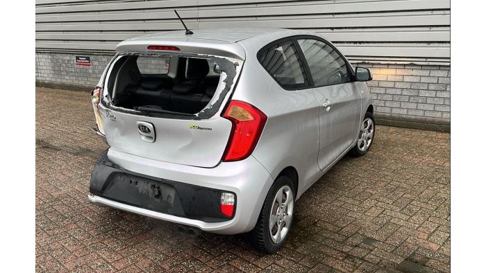 Kia Picanto 1.0 12V Sloopvoertuig (2012, Helder, Zilver)