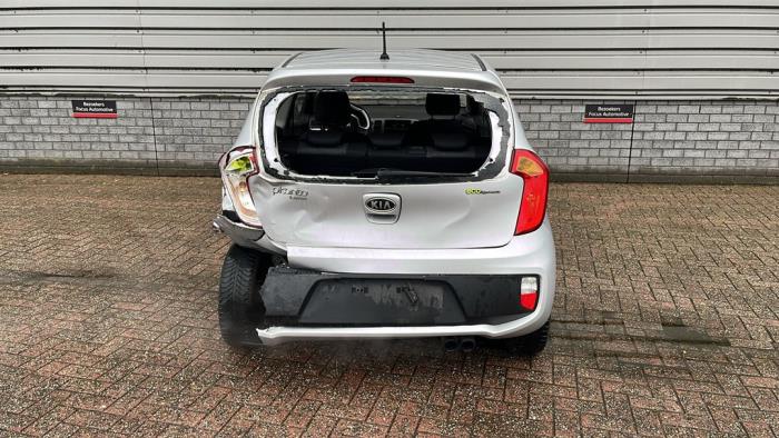 Kia Picanto 1.0 12V Sloopvoertuig (2012, Helder, Zilver)