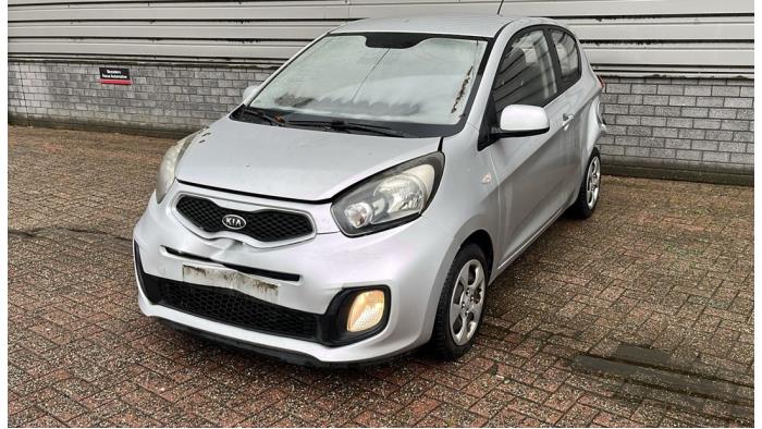 Kia Picanto 1.0 12V Sloopvoertuig (2012, Helder, Zilver)