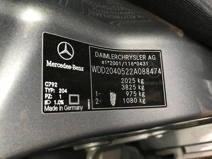 Mercedes C 2.5 C-230, C-250 V6 24V Sloopvoertuig (2008, Donker, Grijs)