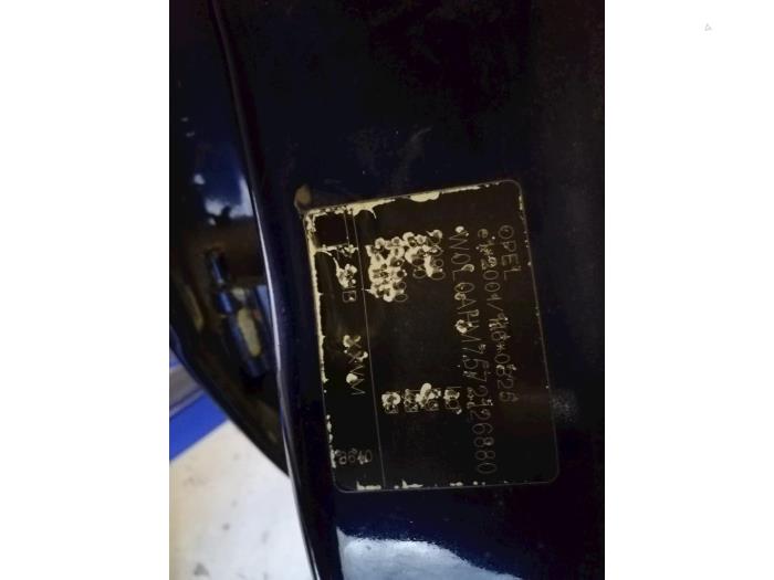 Opel Zafira Mk.II 1.6 16V Sloopvoertuig (2007, Donker, Blauw)