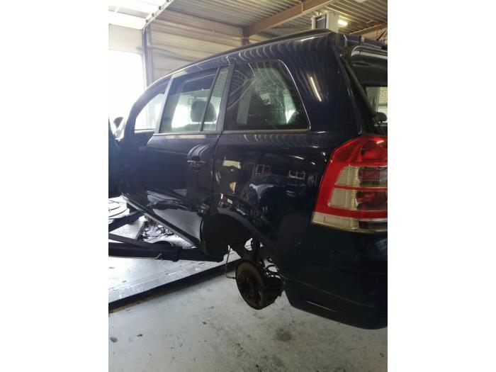 Opel Zafira Mk.II 1.6 16V Sloopvoertuig (2007, Donker, Blauw)