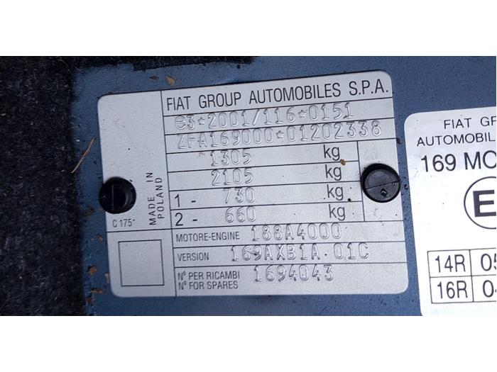 Fiat Panda 1.2 Fire Sloopvoertuig (2008)