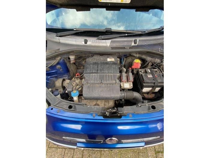 Fiat 500 1.2 Sloopvoertuig (2009, Blauw)