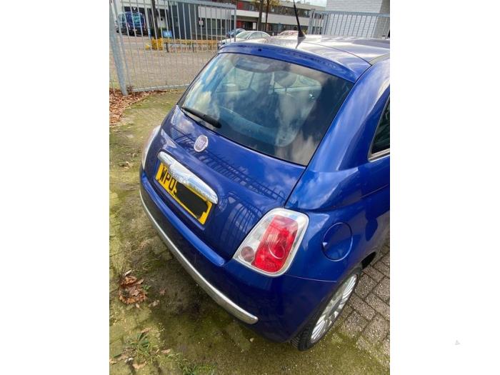 Fiat 500 1.2 Sloopvoertuig (2009, Blauw)
