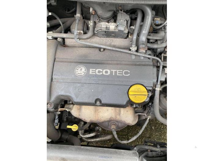 Opel Corsa D 1.4 16V Twinport Sloopvoertuig (2008, Zwart)