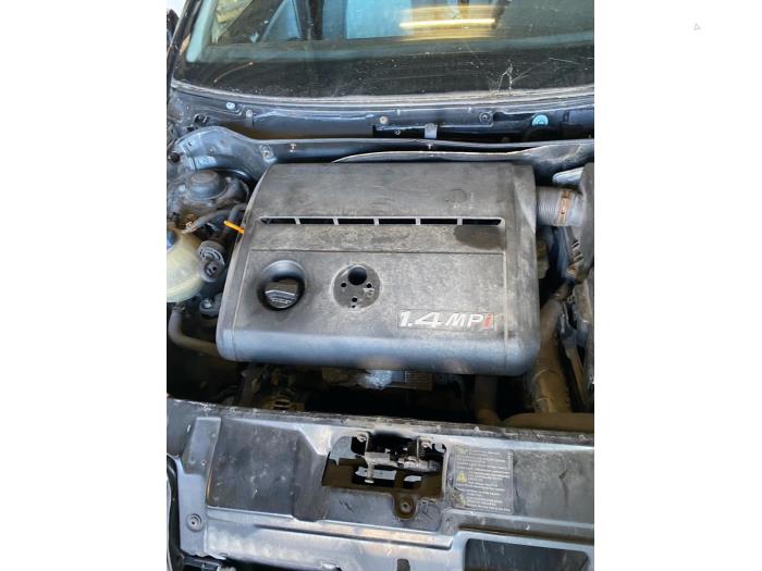 Skoda Fabia 1.4i Sloopvoertuig (2001, Zwart)