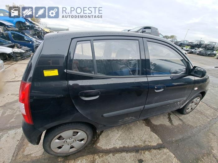 Kia Picanto 1.0 12V Sloopvoertuig (2008, Zwart)