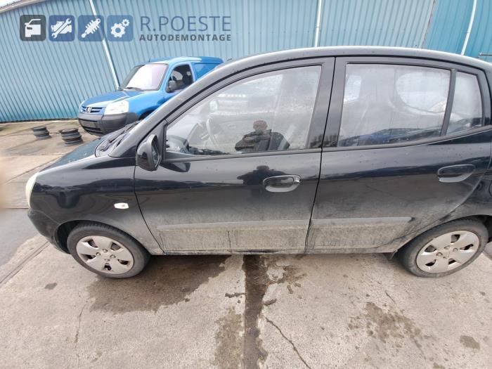 Kia Picanto 1.0 12V Sloopvoertuig (2008, Zwart)