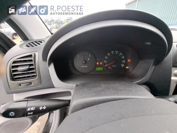 Kia Picanto 1.0 12V Sloopvoertuig (2008, Zwart)
