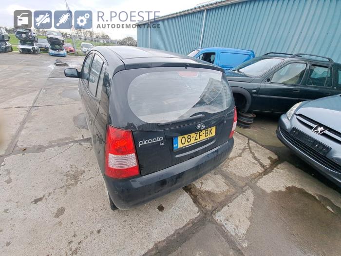 Kia Picanto 1.0 12V Sloopvoertuig (2008, Zwart)