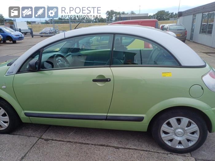 Citroen C3 Pluriel 1.4 Sloopvoertuig (2004, Groen)