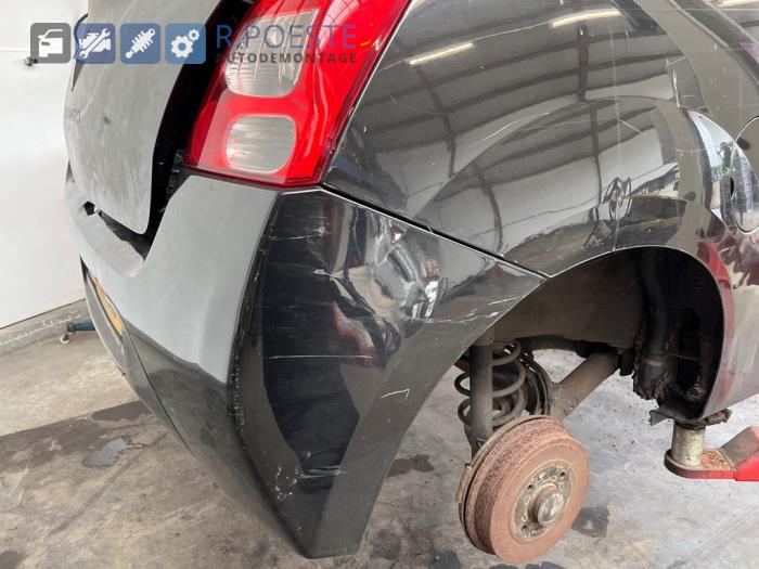 Renault Twingo II 1.2 Sloopvoertuig (2009, Zwart)