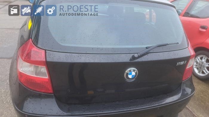 BMW 1 serie 116i 1.6 16V Sloopvoertuig (2006, Zwart)