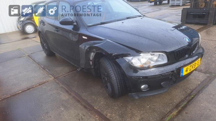BMW 1 serie 116i 1.6 16V Sloopvoertuig (2006, Zwart)
