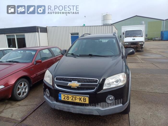 Chevrolet Captiva 2.4 16V 4x2 Sloopvoertuig (2008, Zwart)