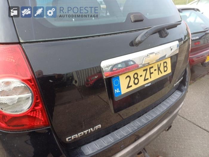 Chevrolet Captiva 2.4 16V 4x2 Sloopvoertuig (2008, Zwart)