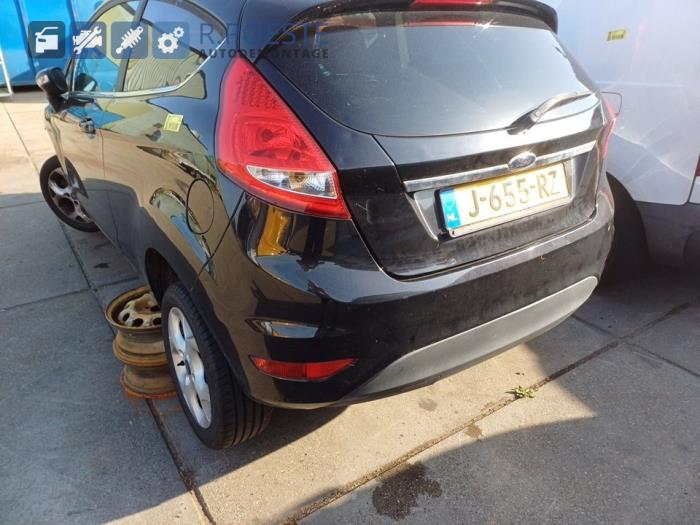 Ford Fiesta 6 1.4 16V Sloopvoertuig (2010, Zwart)