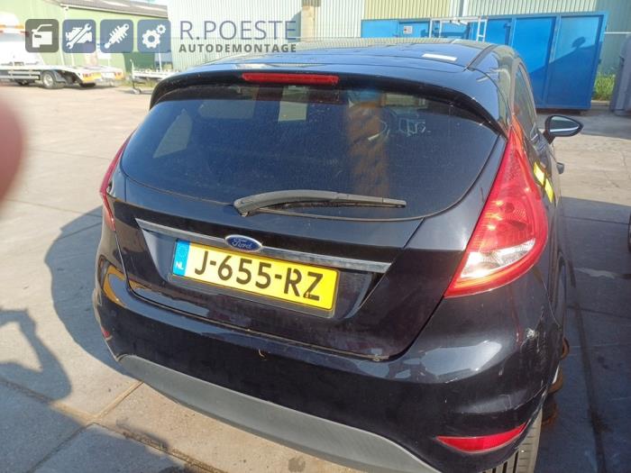 Ford Fiesta 6 1.4 16V Sloopvoertuig (2010, Zwart)