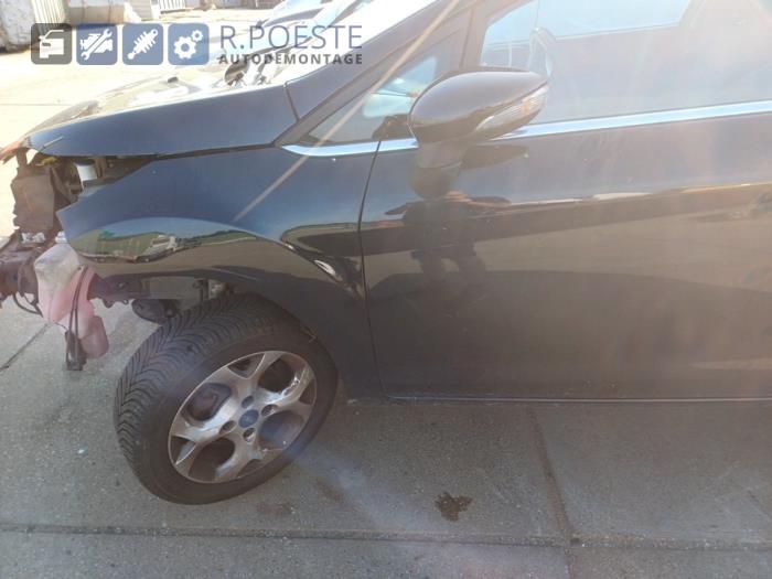 Ford Fiesta 6 1.4 16V Sloopvoertuig (2010, Zwart)