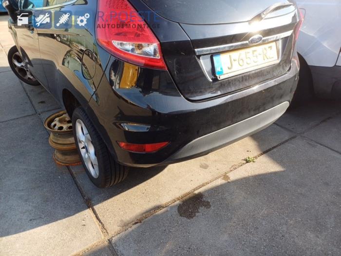 Ford Fiesta 6 1.4 16V Sloopvoertuig (2010, Zwart)