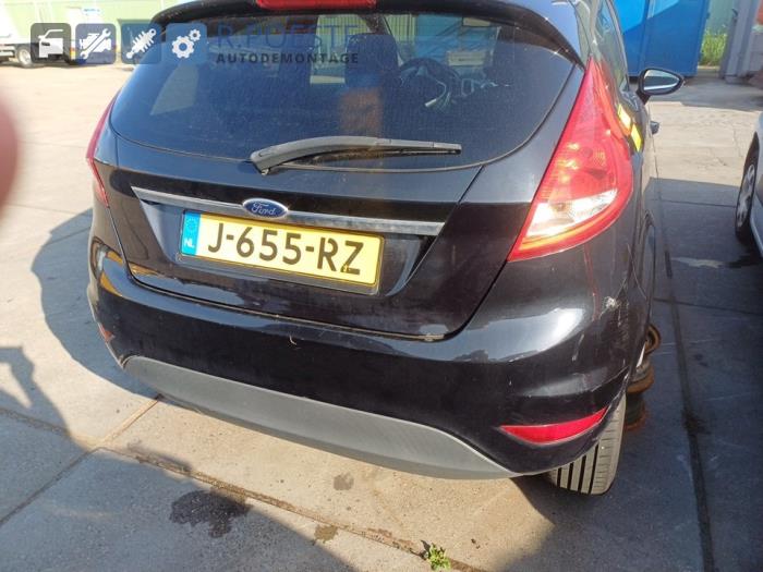 Ford Fiesta 6 1.4 16V Sloopvoertuig (2010, Zwart)