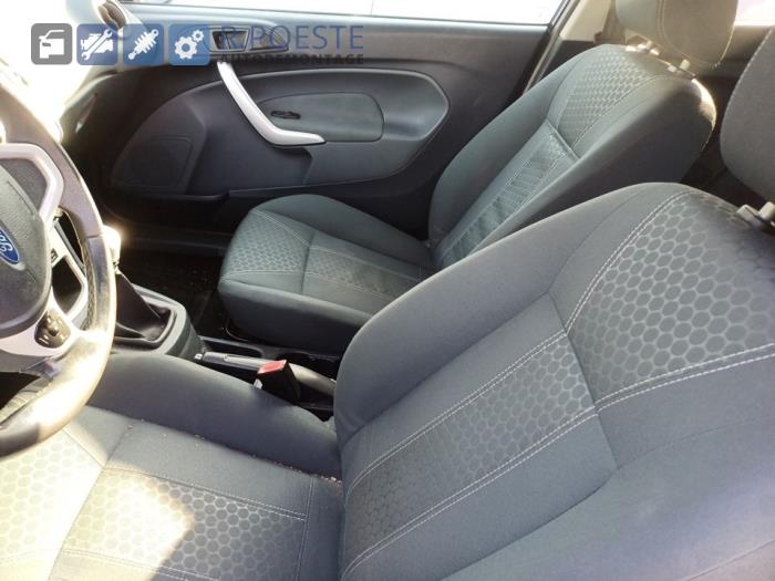 Ford Fiesta 6 1.4 16V Sloopvoertuig (2010, Zwart)