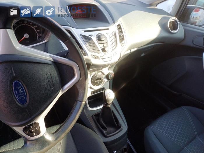 Ford Fiesta 6 1.4 16V Sloopvoertuig (2010, Zwart)