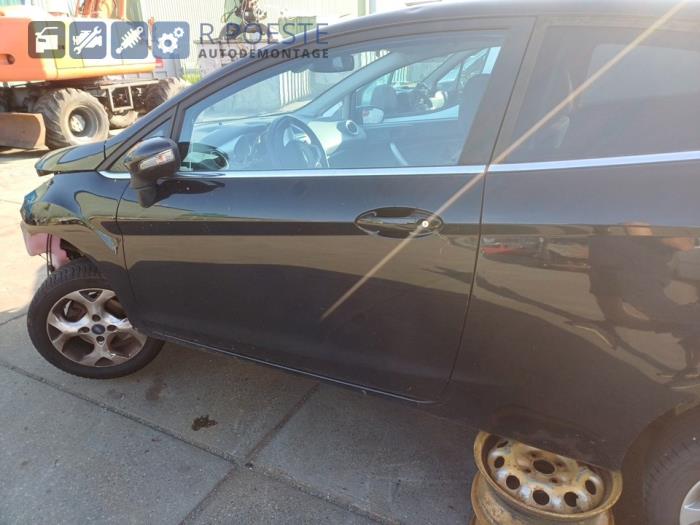 Ford Fiesta 6 1.4 16V Sloopvoertuig (2010, Zwart)