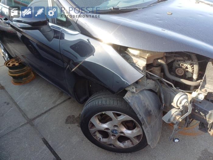 Ford Fiesta 6 1.4 16V Sloopvoertuig (2010, Zwart)