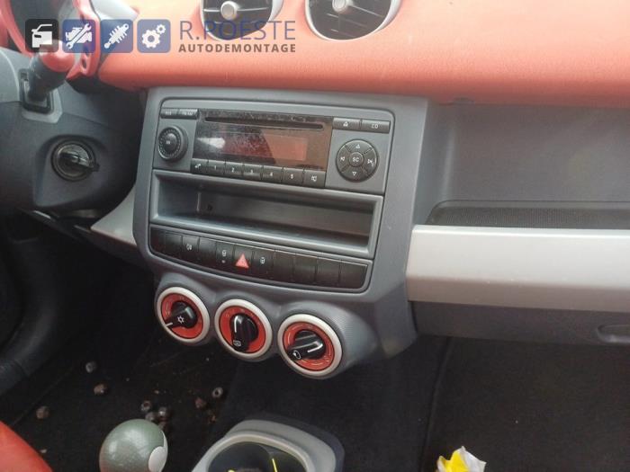 Smart Forfour 1.1 12V Sloopvoertuig (2004, Zwart)