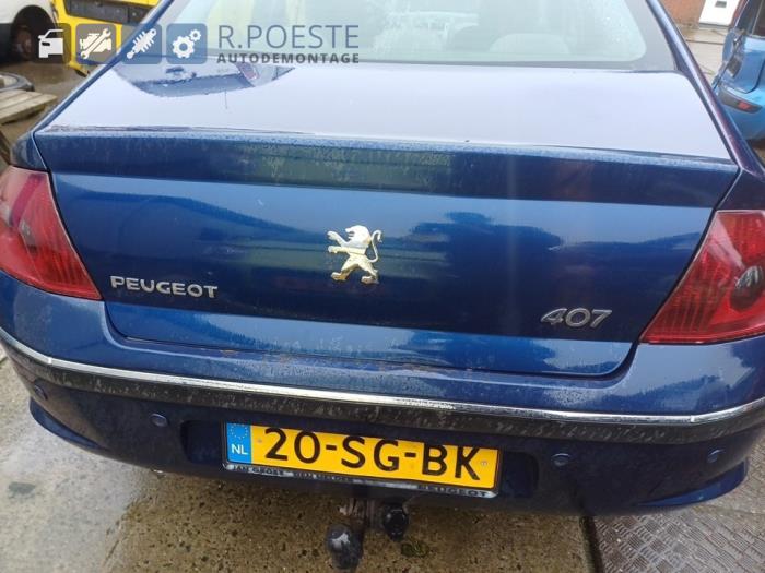Peugeot 407 1.8 16V Sloopvoertuig (2005, Blauw)