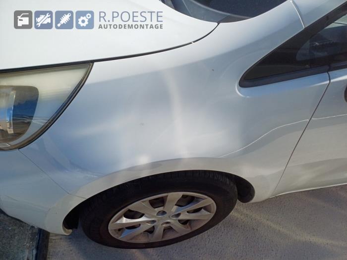 Kia Rio III 1.2 CVVT 16V Sloopvoertuig (2013, Wit)