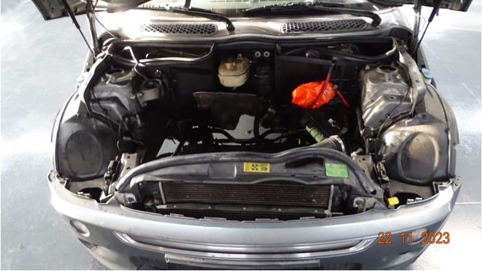 Mini Mini Cooper S 1.6 16V Sloopvoertuig (2002, Metallic, Donker, Zilvergrijs)