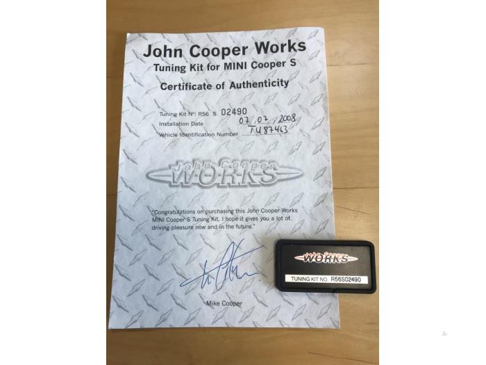 Mini Mini 1.6 16V Cooper S Works Occasion (2008, Metallic, Donker, Zilvergrijs)