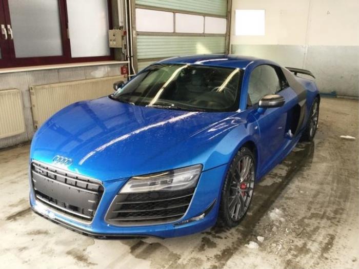 Audi R8 5.2 GT V10 40V LMX Sloopvoertuig (2015, Metallic, Blauw)